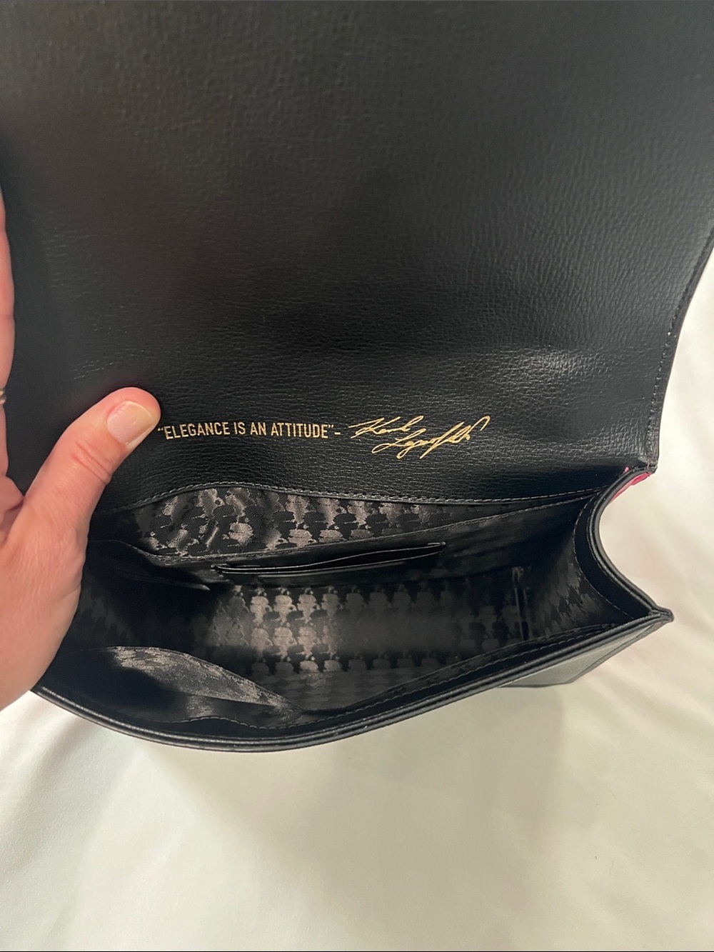 Karl Lagerfeld Paris Simone Rainbow Studded Crossbody - Picture 7 of 14
